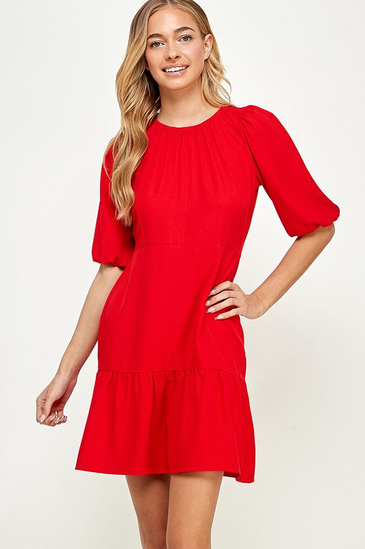 2HEARTS- Solid Dress