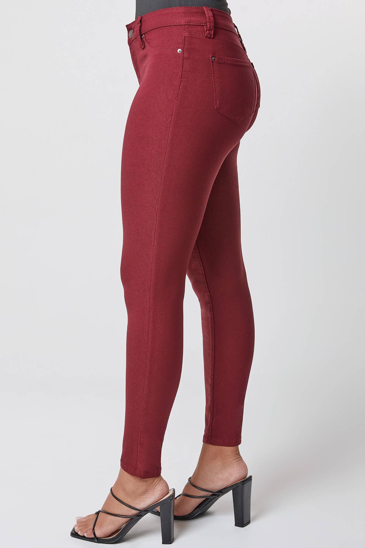 Junior Hyperstretch Mid-Rise Skinny Jean: Medium / BLSTL-Blue STeel