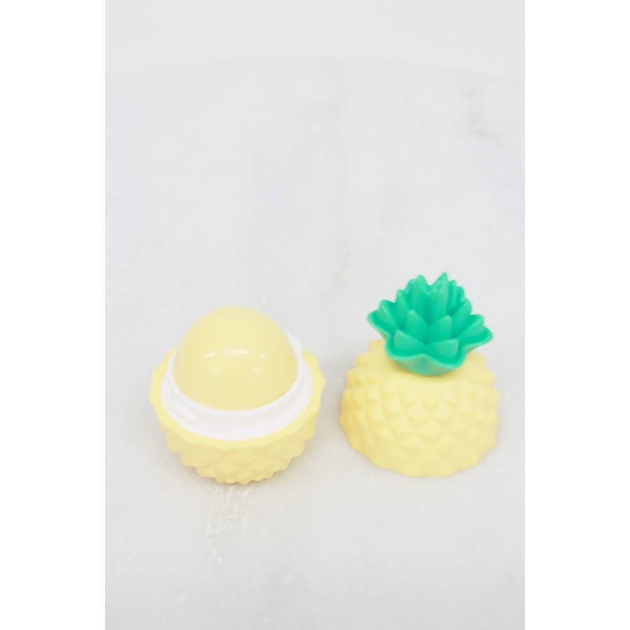 24-Pcs Pineapple Lip Balm: MIX COLOR / ONE