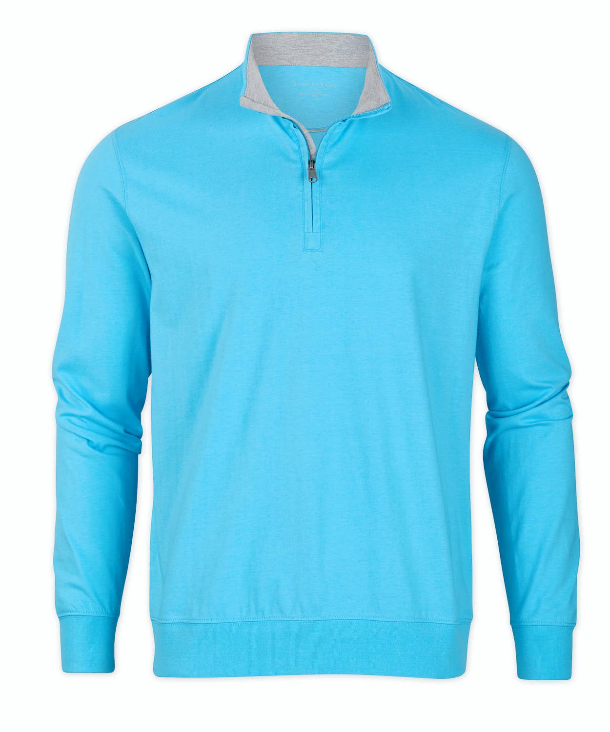 Men's Alumni Quarter Zip: OXFORD HEATHER / M