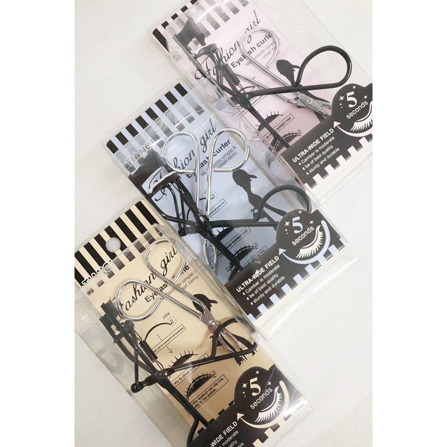 Eyelash Curler and Tweezer Set: MIX COLOR / ONE