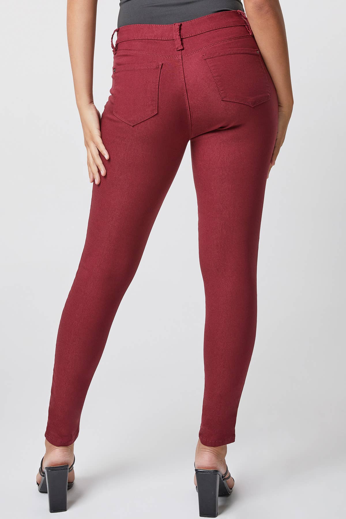 Junior Hyperstretch Mid-Rise Skinny Jean: Medium / BLSTL-Blue STeel