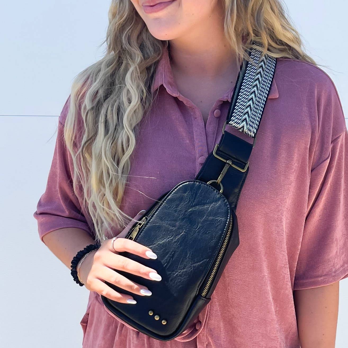 Jordan Sling Bag: Fuchsia