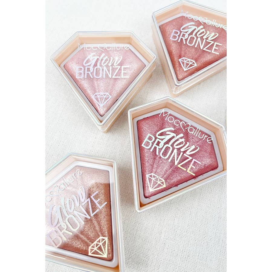 Diamond Powdery Blush Highlighter Cheek: MIX COLOR / ONE