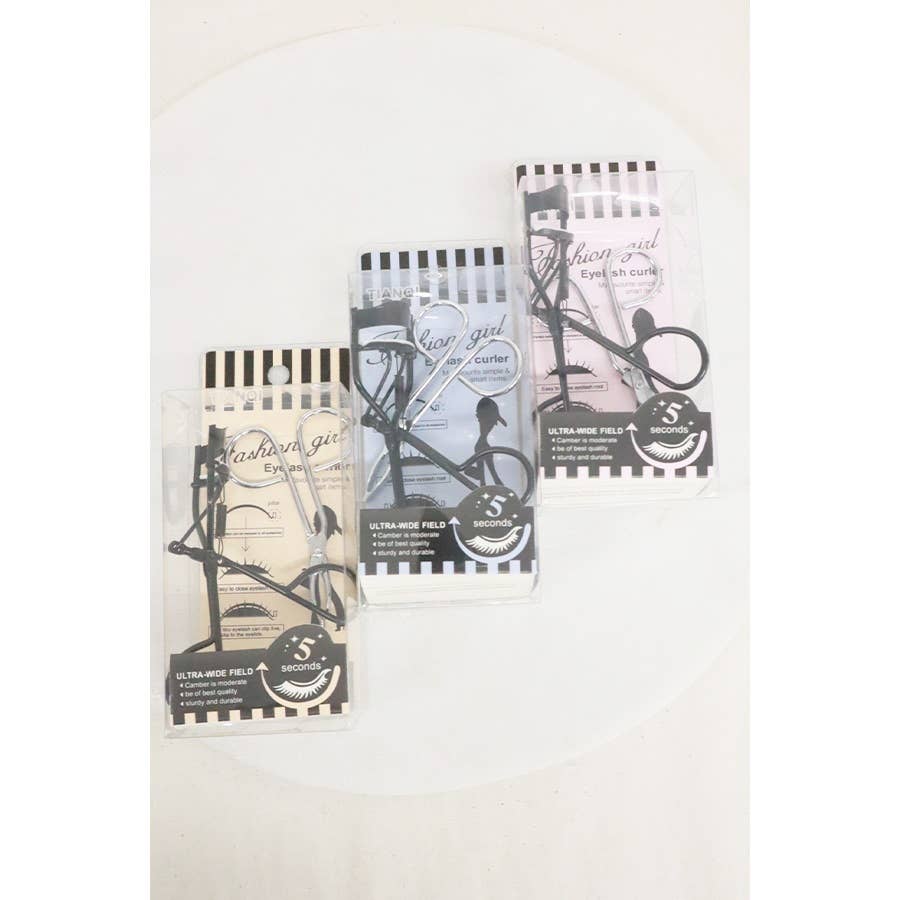 Eyelash Curler and Tweezer Set: MIX COLOR / ONE