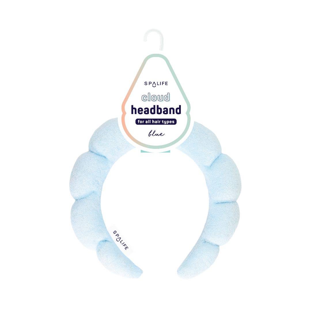 Cloud, Spa Headband For all Hair types - (Pink or Blue): Pink