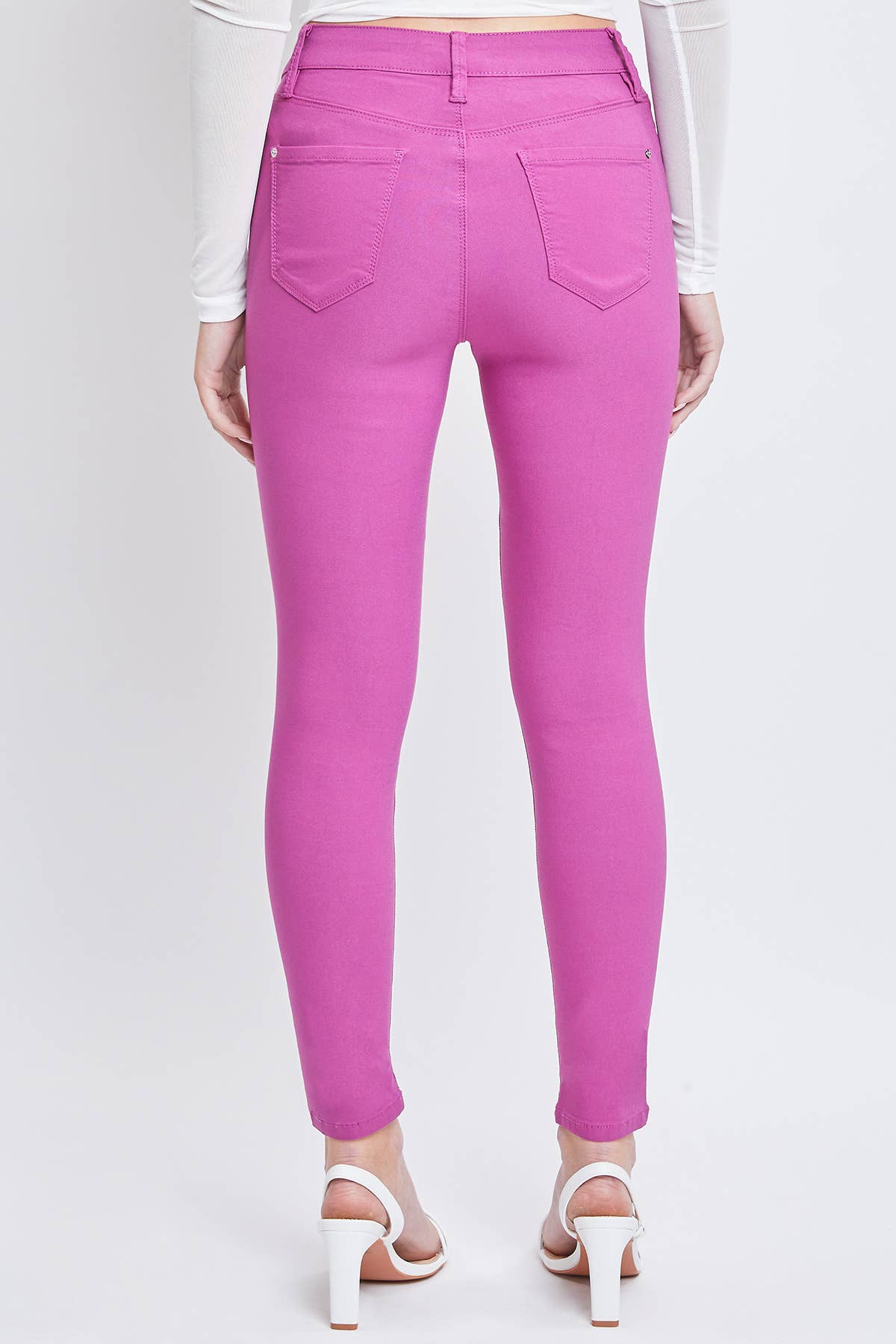 Junior Hyperstretch Mid-Rise Skinny Jean: Medium / BLSTL-Blue STeel