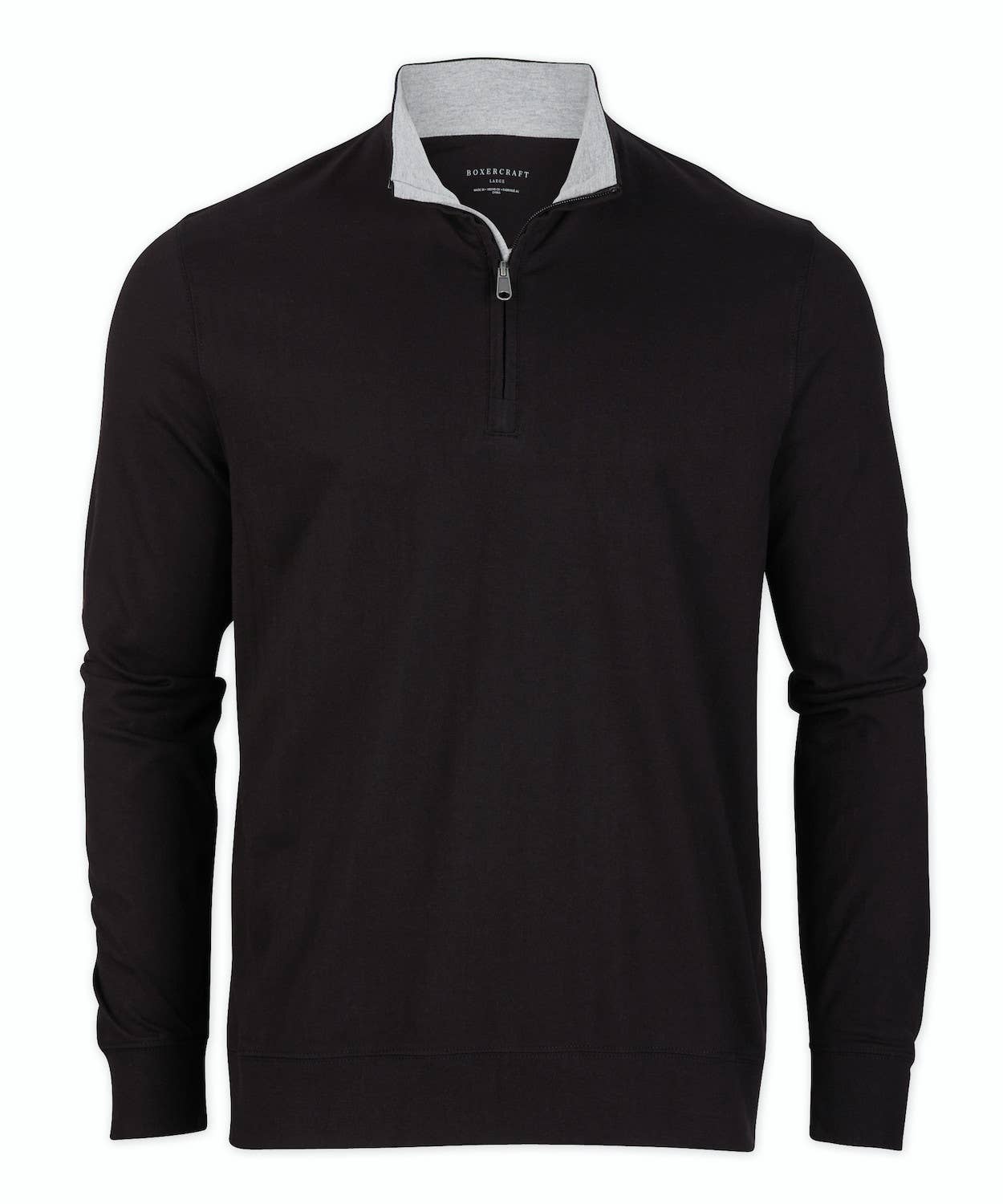 Men's Alumni Quarter Zip: OXFORD HEATHER / M