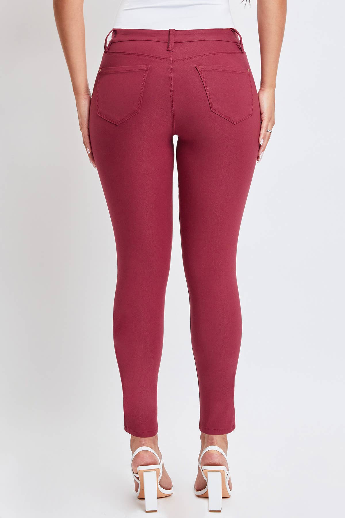 Junior Hyperstretch Mid-Rise Skinny Jean: Medium / BLSTL-Blue STeel