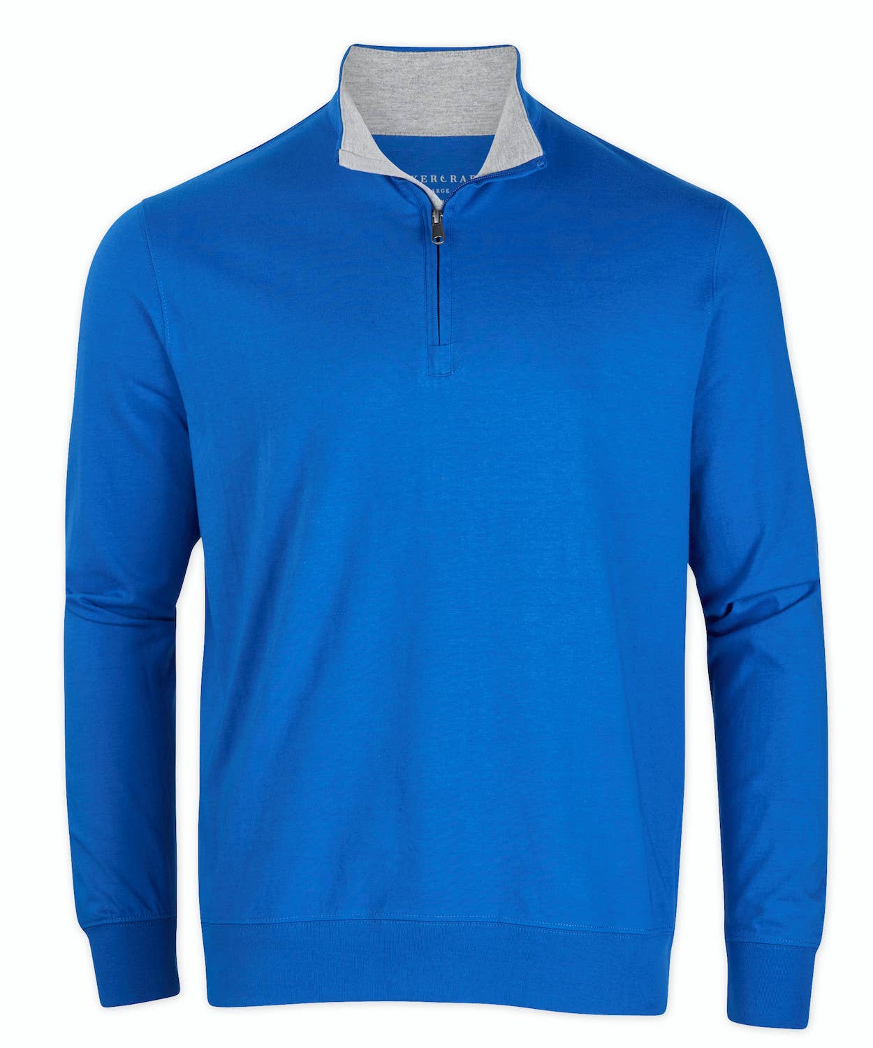 Men's Alumni Quarter Zip: OXFORD HEATHER / M