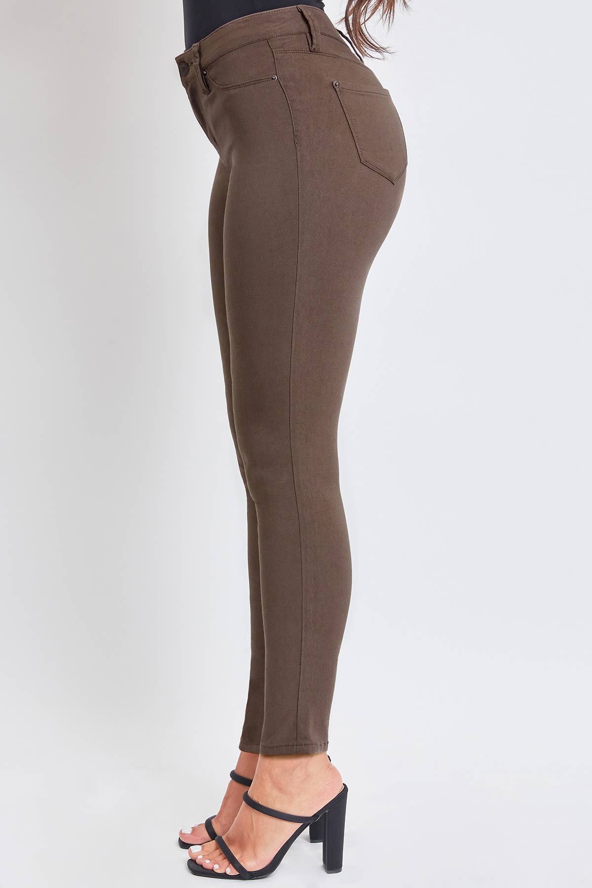 Junior Hyperstretch Mid-Rise Skinny Jean: Medium / BLSTL-Blue STeel