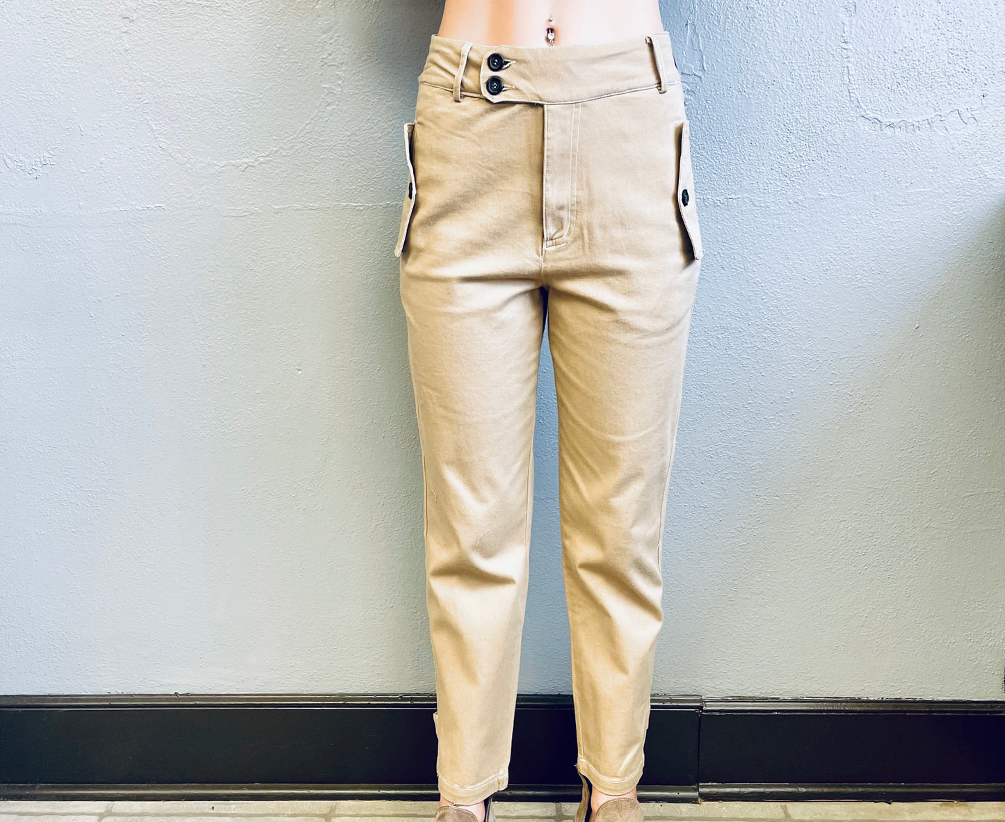 BLU PEPPER- Extended 2 Button Pants