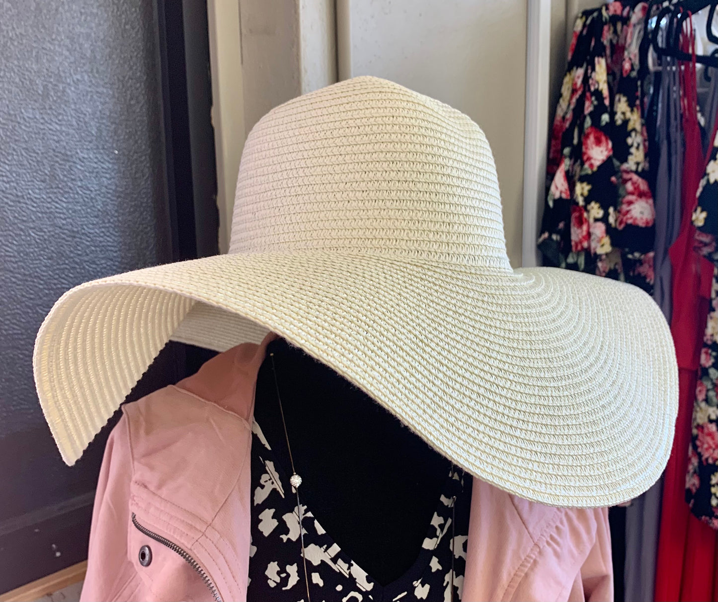 Plain Wide Floppy Hat