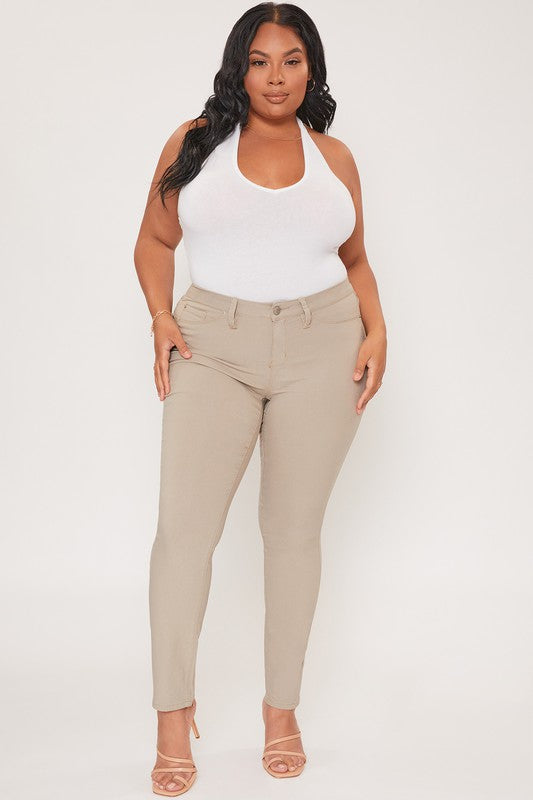 YMI- Plus Size Hyper Stretch Skinny Jean