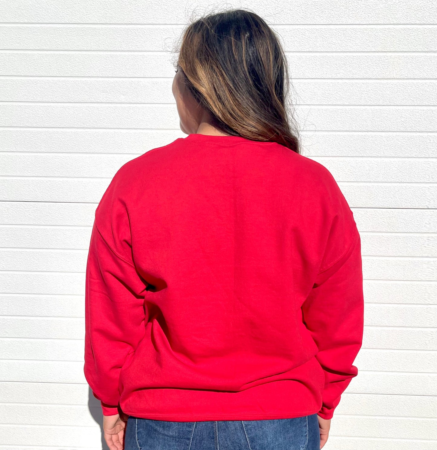 SMALL TOWN SOCIETY- Very Merry Mama | Cherry Red | Sweatshirt