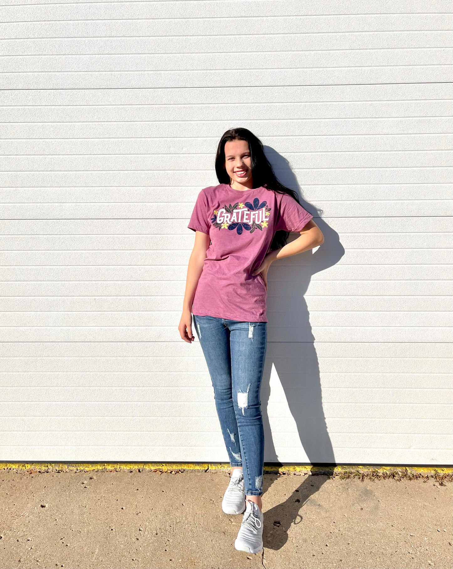 MINT ELEPHANT- “Grateful” Tee