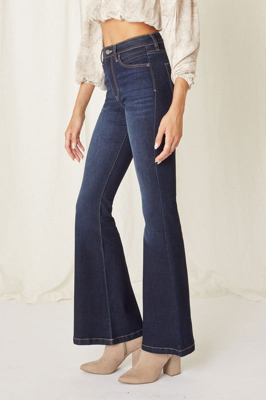 KANCAN- HIGH RISE SUPER FLARE JEANS