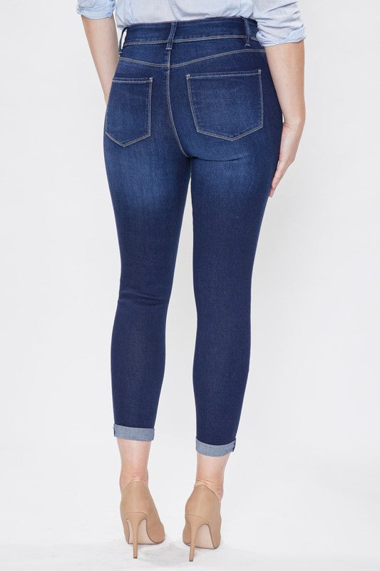 YMI- 2 Button Roll Cuff Jean