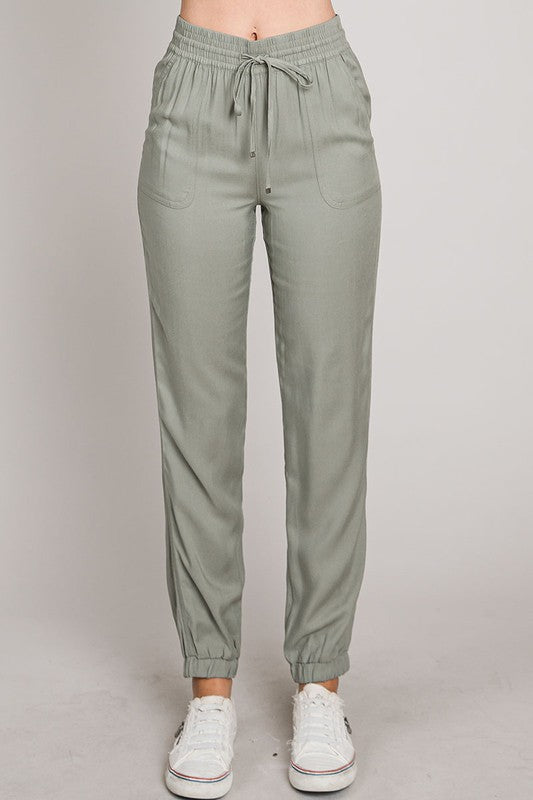 BE COOL- Drawstring Joggers