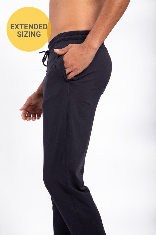MONO B MEN- PLUS Joggers with Zipper Pockets