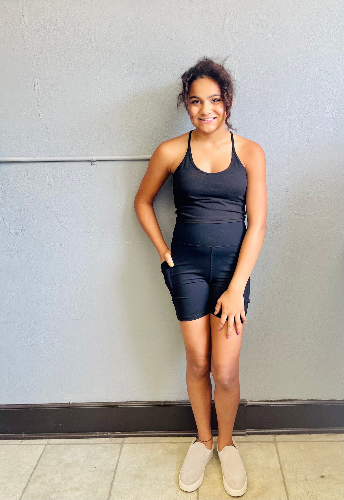 MONO B- Essential Sweetheart Biker Shorts