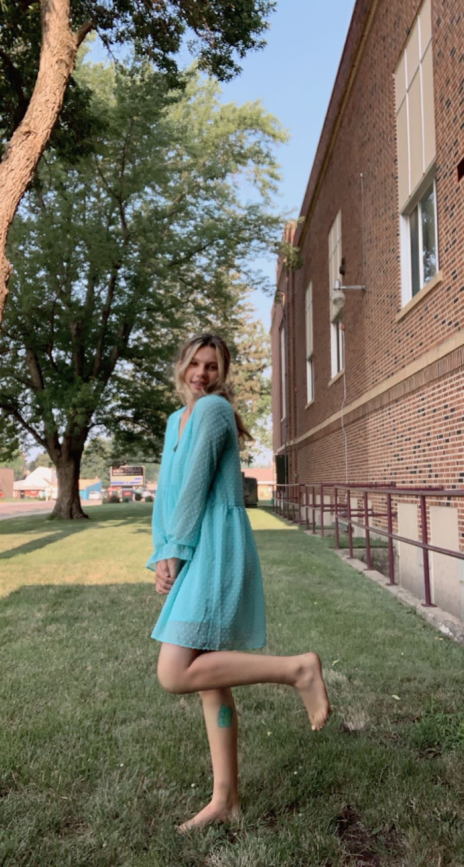 Staccato- Textured Dress