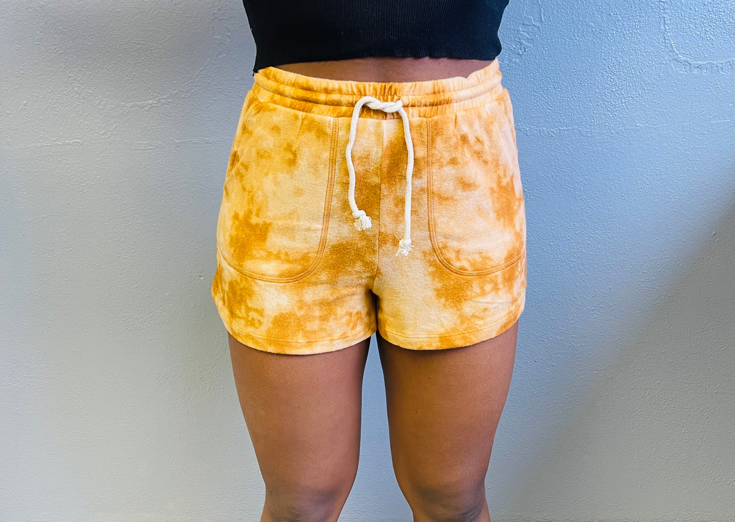DOUBLE ZERO- Tie Dye Short Shorts