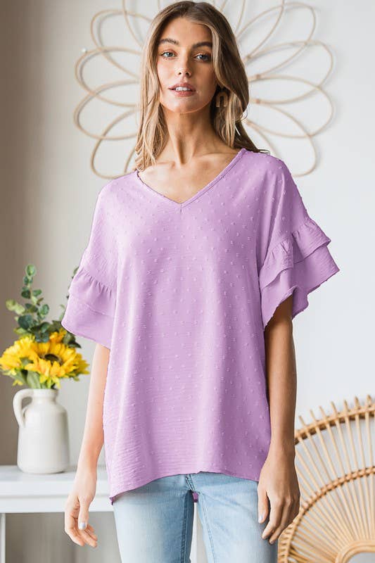 ET7105-10 SOLID SWISS DOT TOP