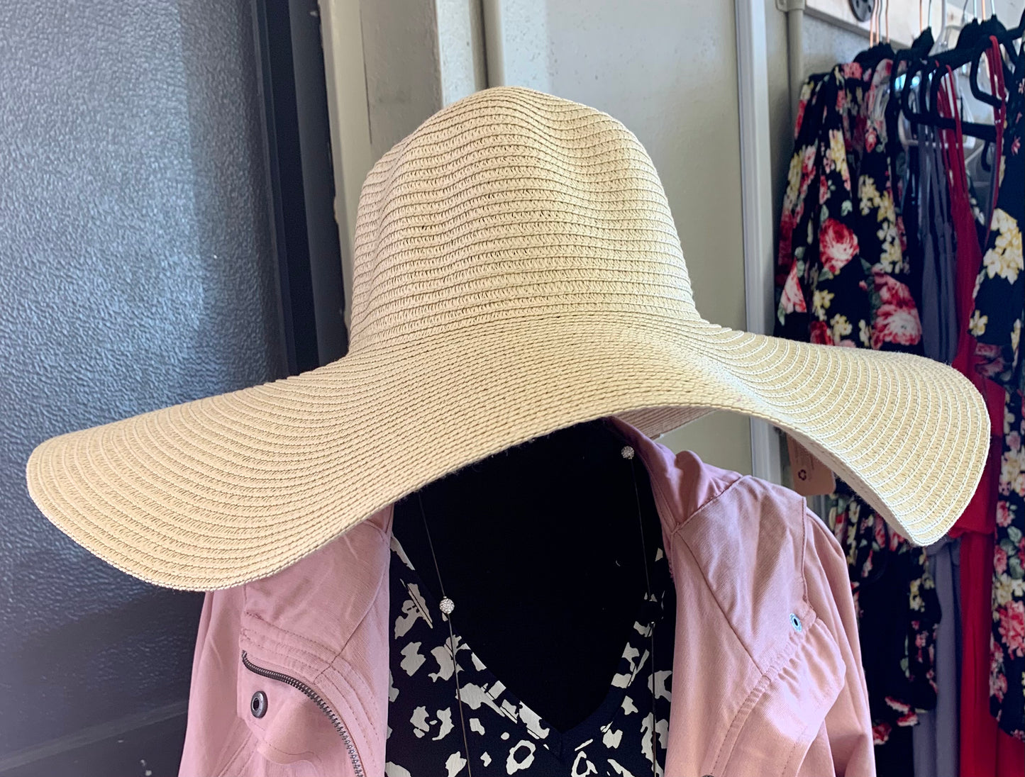 Plain Wide Floppy Hat