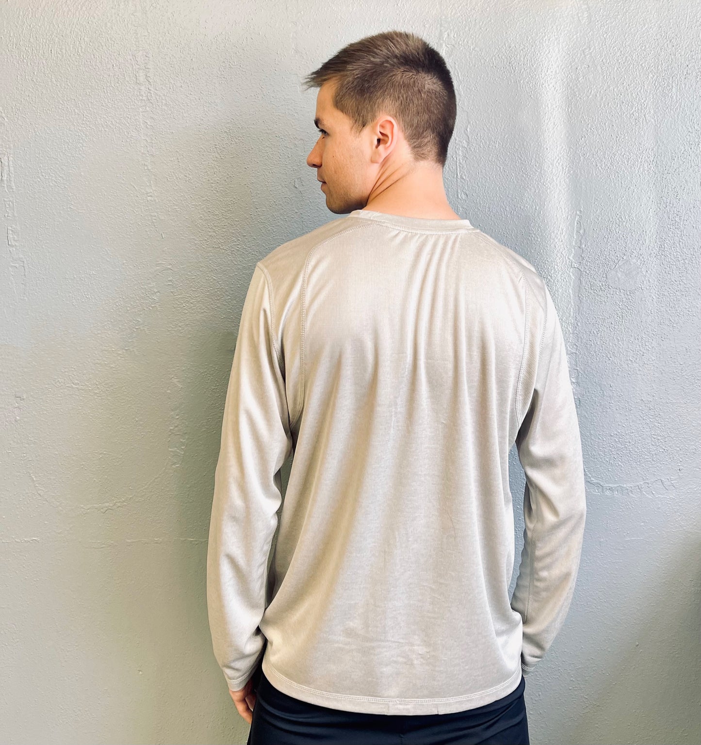 MONO B MEN- Micro-Perforated Active Long Sleeve