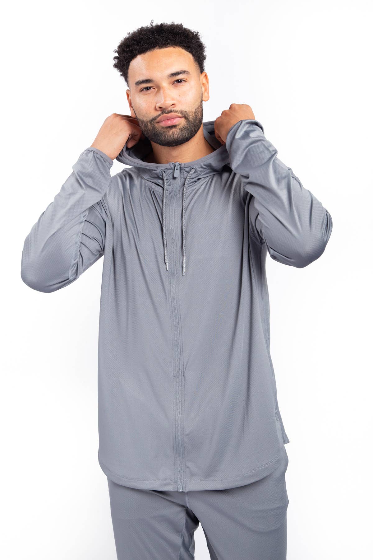 Mono B Men- Zip-Up Jacket w/ Hood