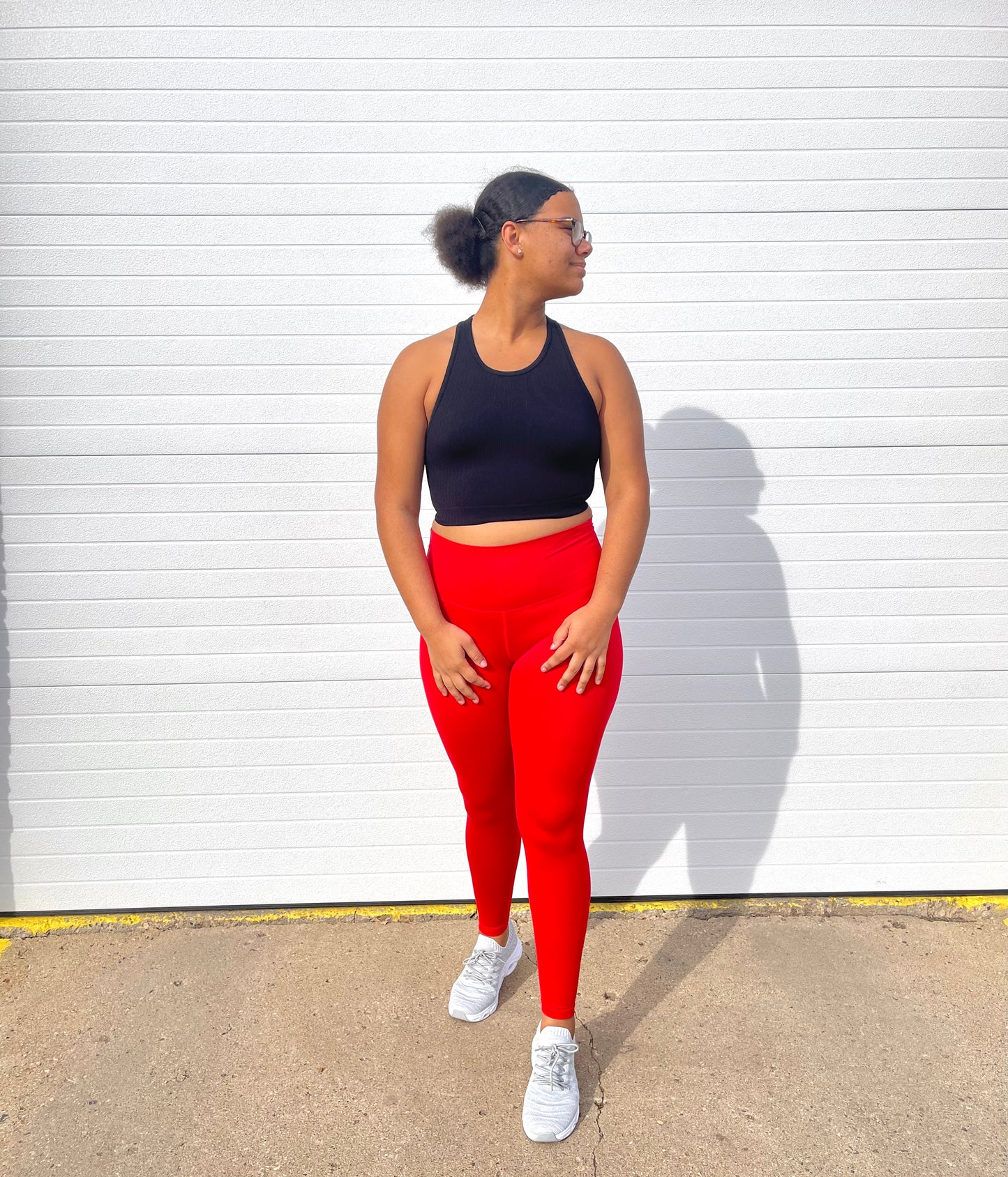 ZENANA- Wide Ribbed Racerback Crop Top