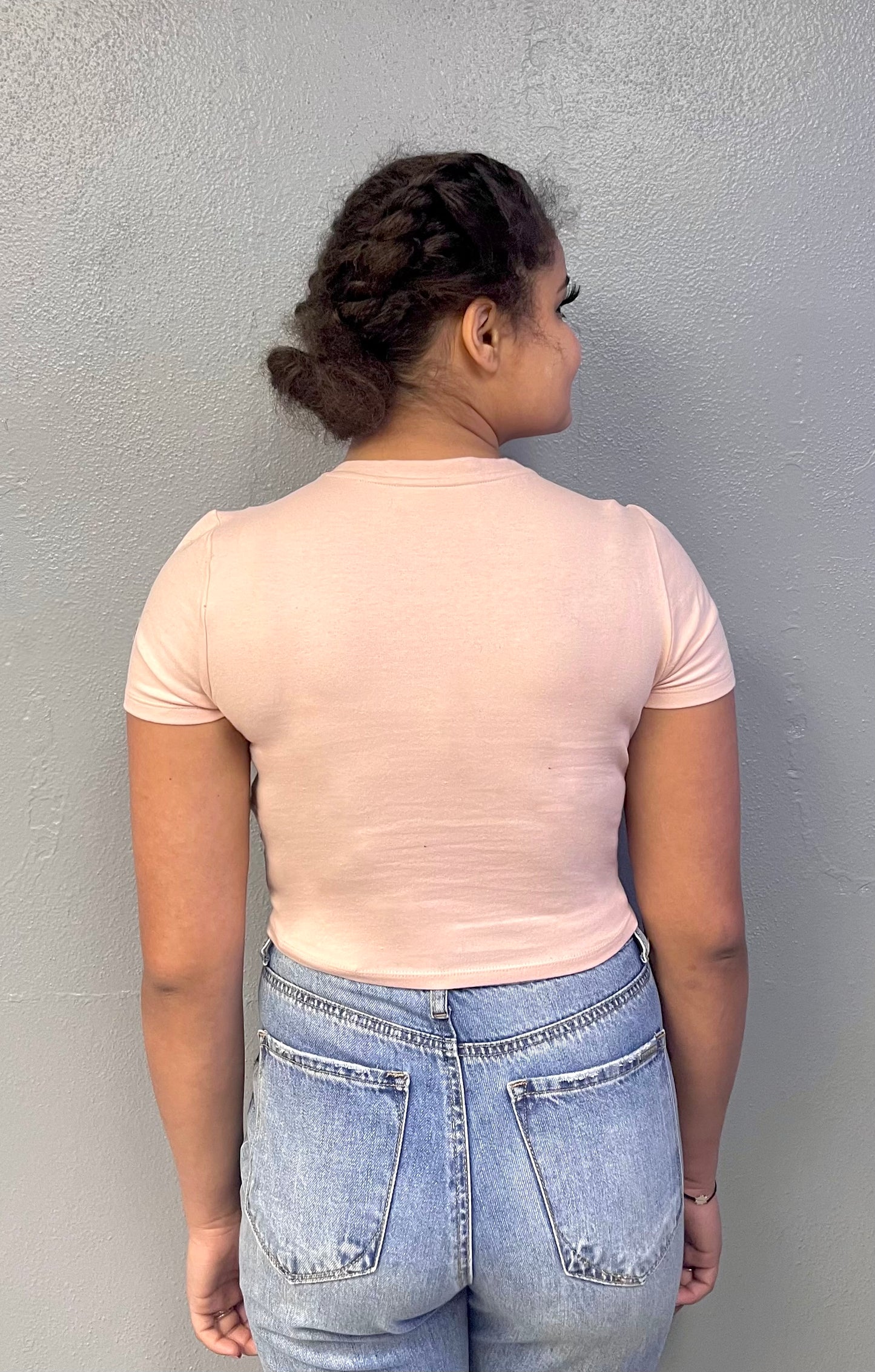 HYFVE- Crew Neck Cropped Tee