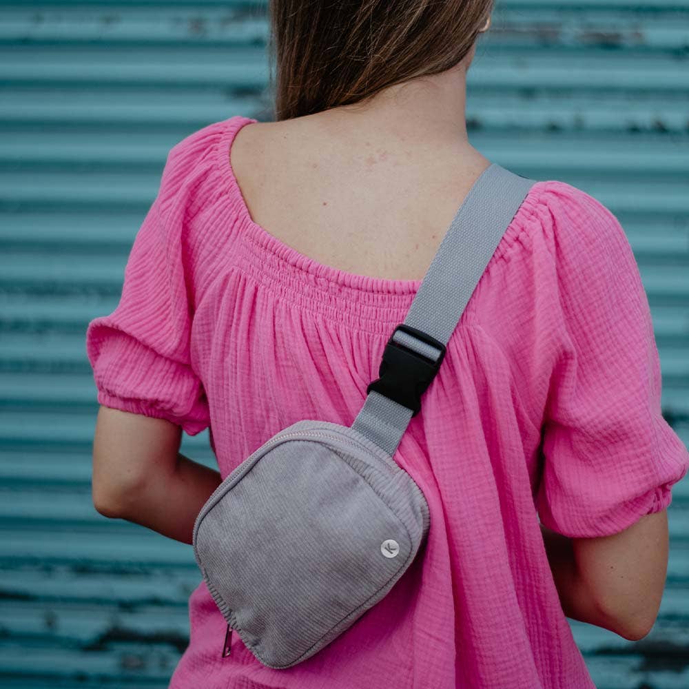 Corduroy Belt Bag Fanny Pack