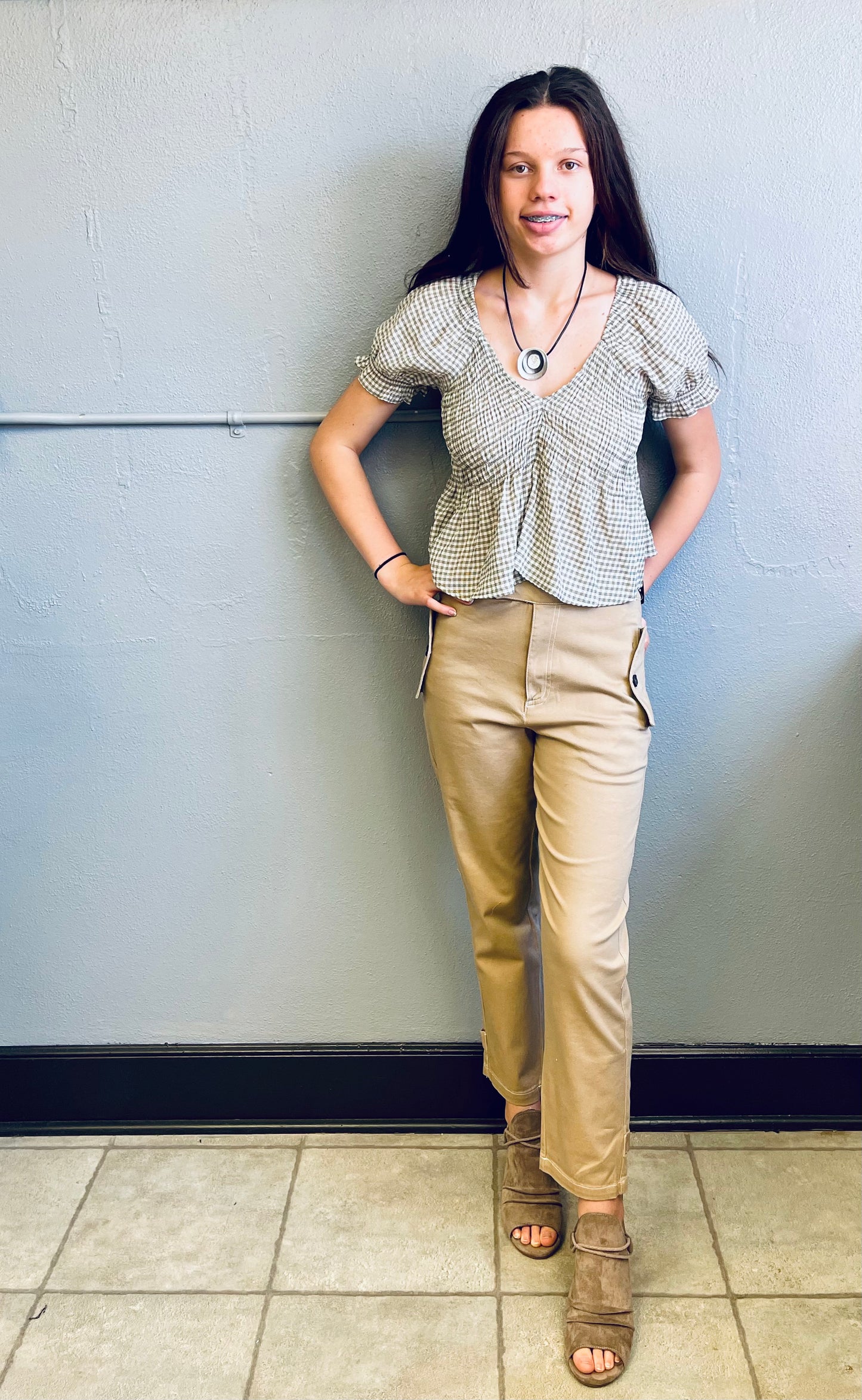 BLU PEPPER- Extended 2 Button Pants
