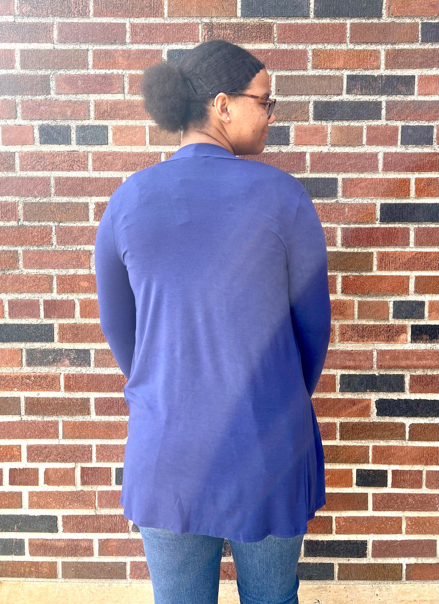 ZENANA- Slouchy Pocket Cardigan