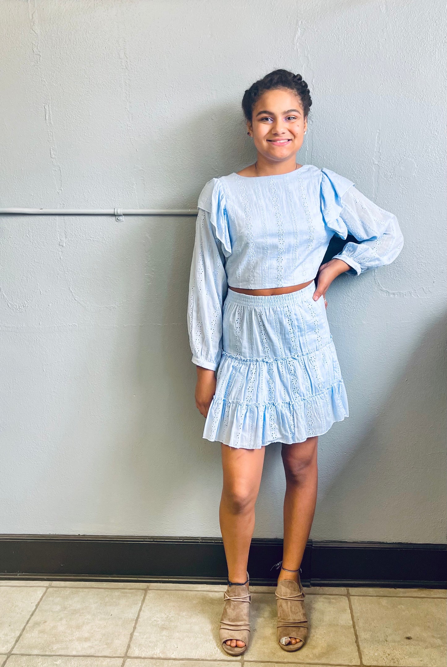 HYFVE- Ruffled LS Top