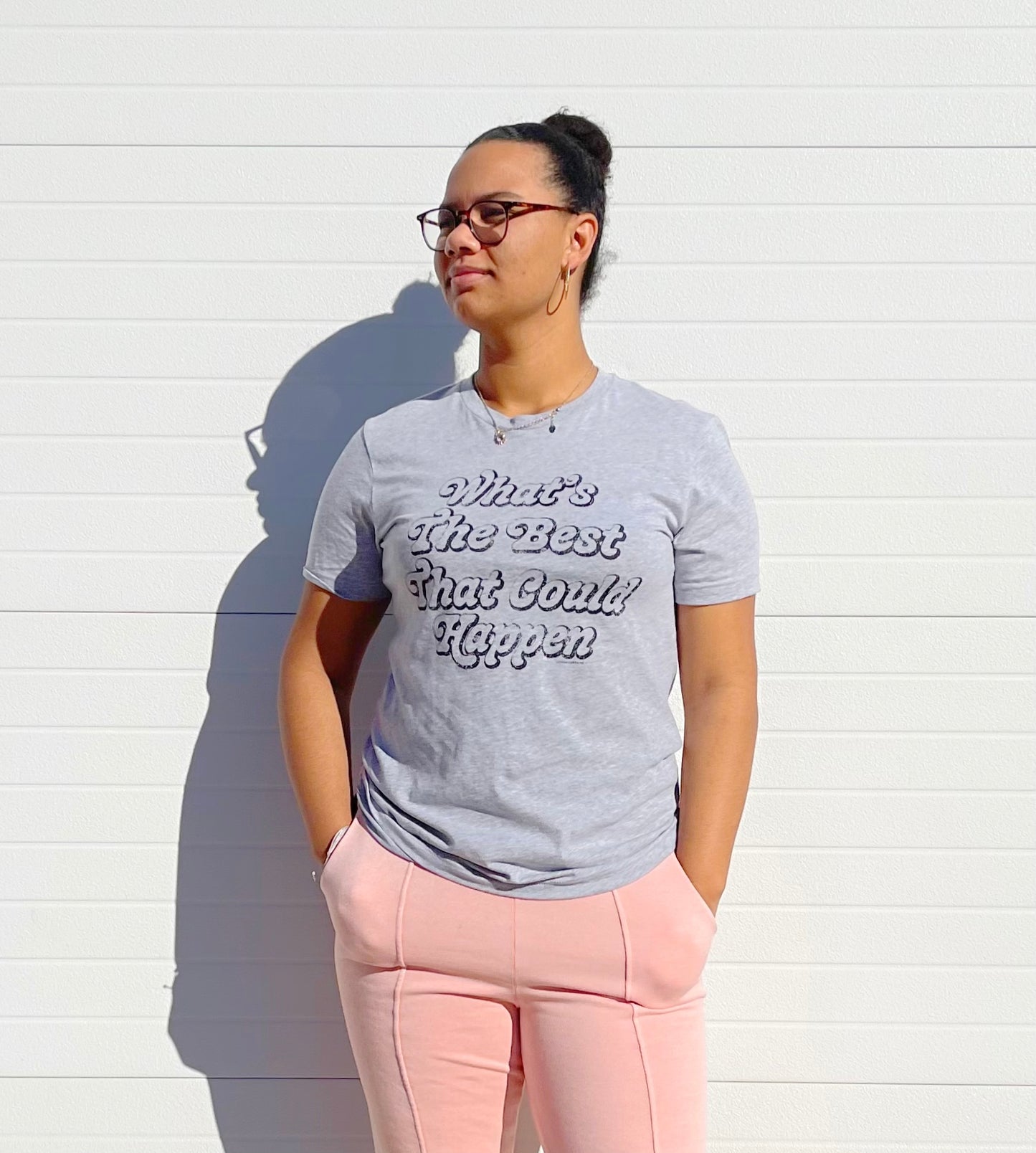LEMON LORRAINES- "What's The Best That Could Happen" Graphic Tee