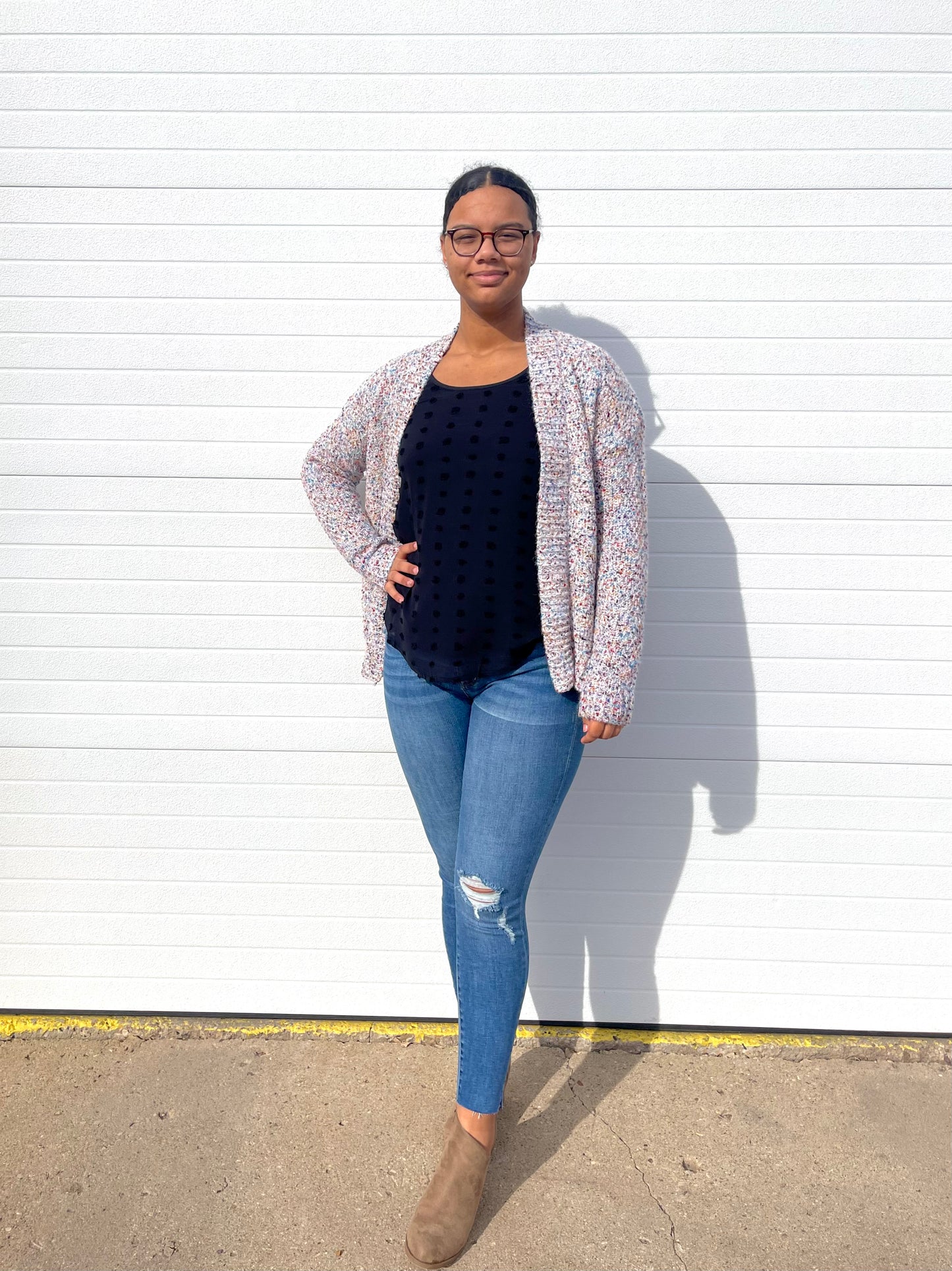 ZENANA- Swiss Dot Tank Top