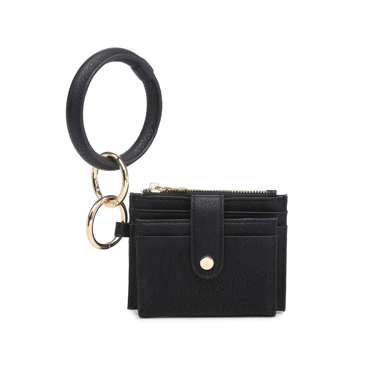 JEN&CO.- Sammie Mini Snap Wallet w/ Ring
