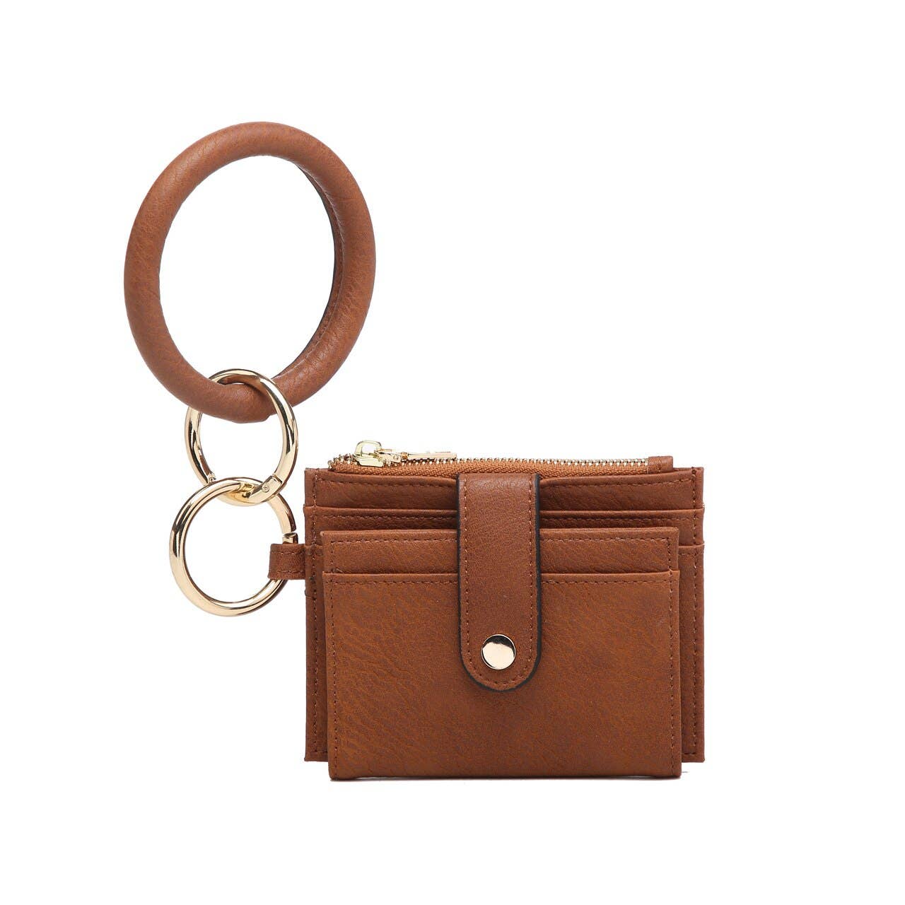 JEN&CO.- Sammie Mini Snap Wallet w/ Ring
