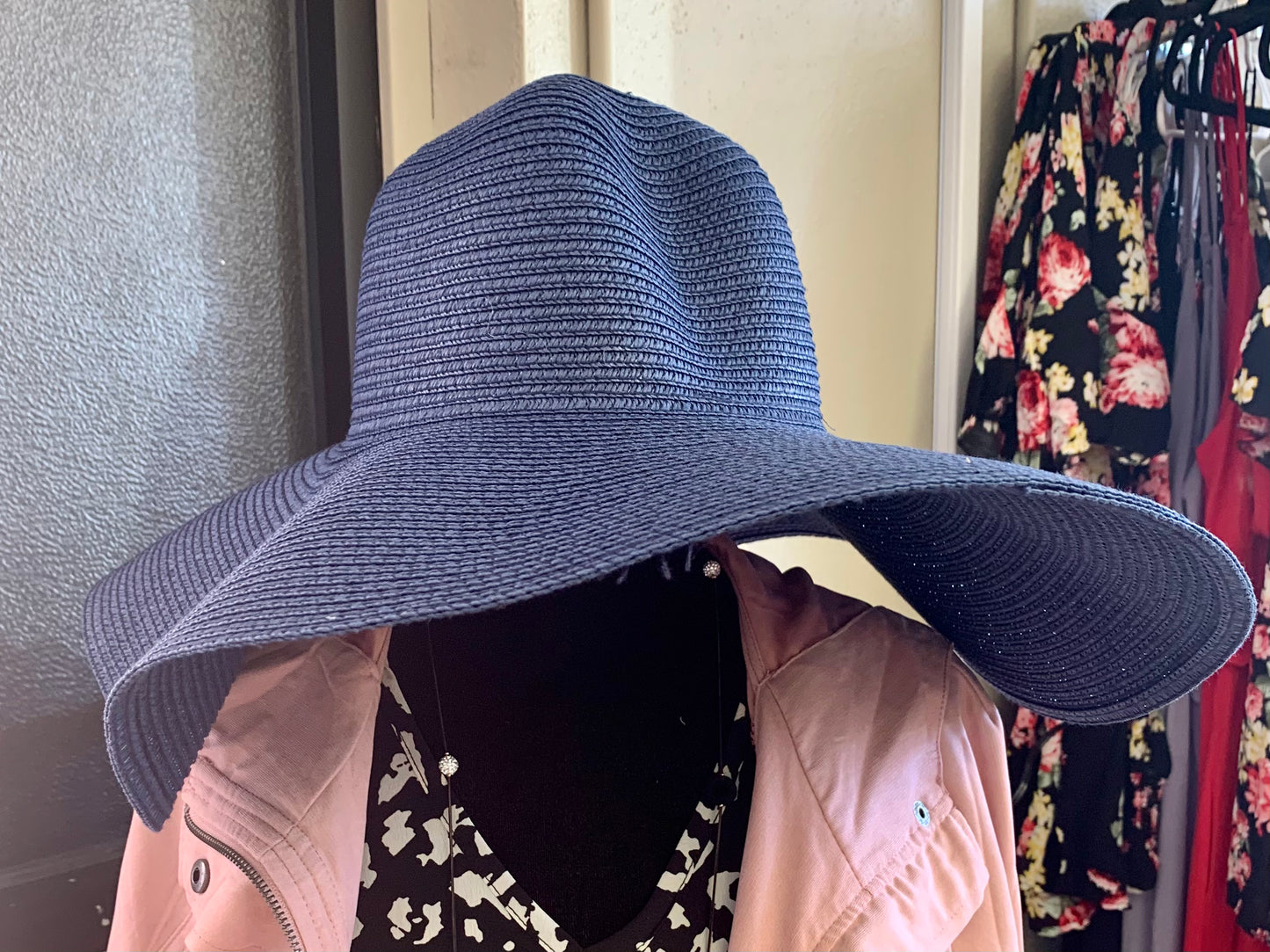 Plain Wide Floppy Hat
