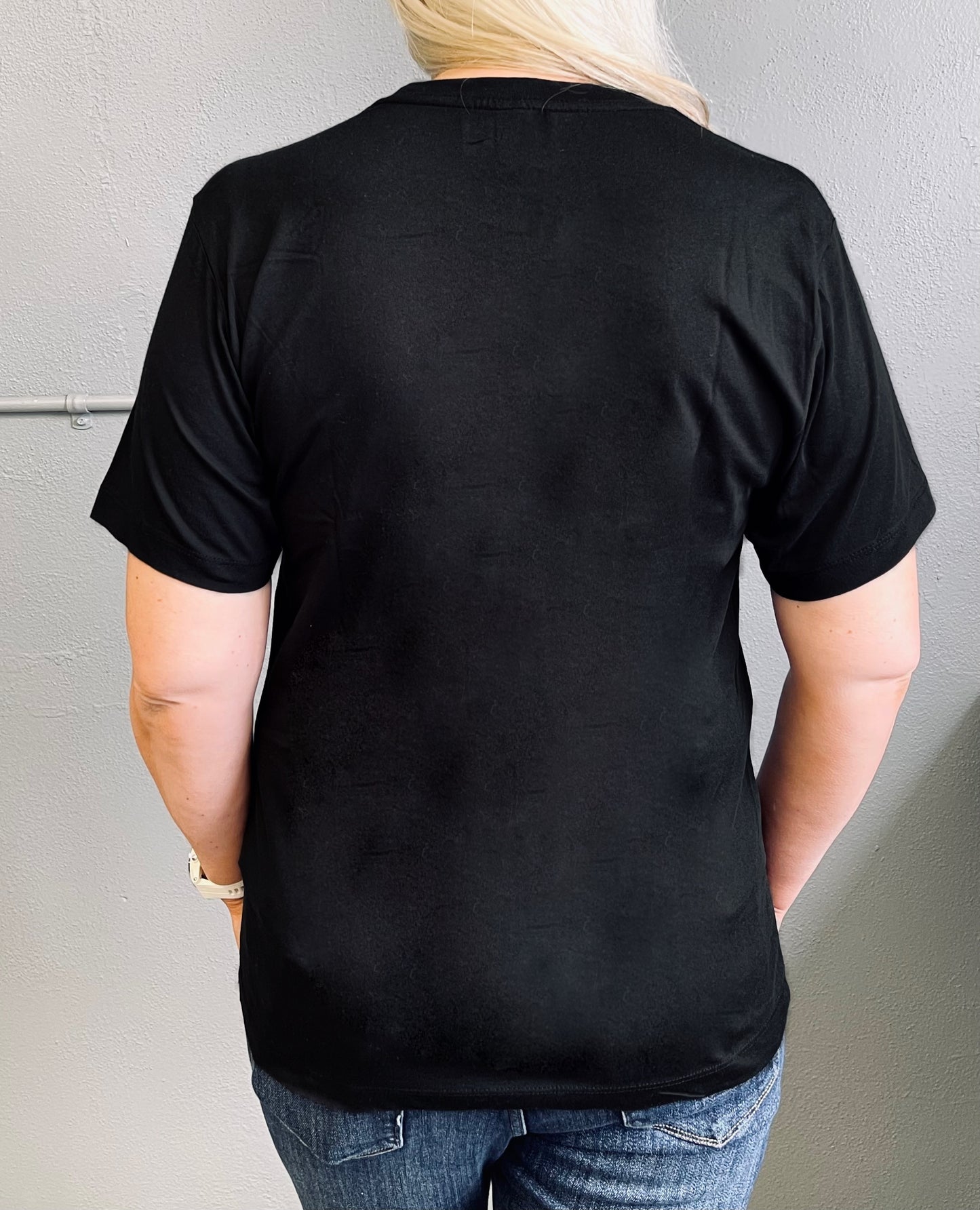 SMALL TOWN SOCIETY- Bat-Da-Bing | Short Sleeve | Black Halloween Tee