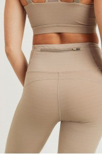 Mono B- GREEN Essential Lycra-Blend Highwaist Leggings