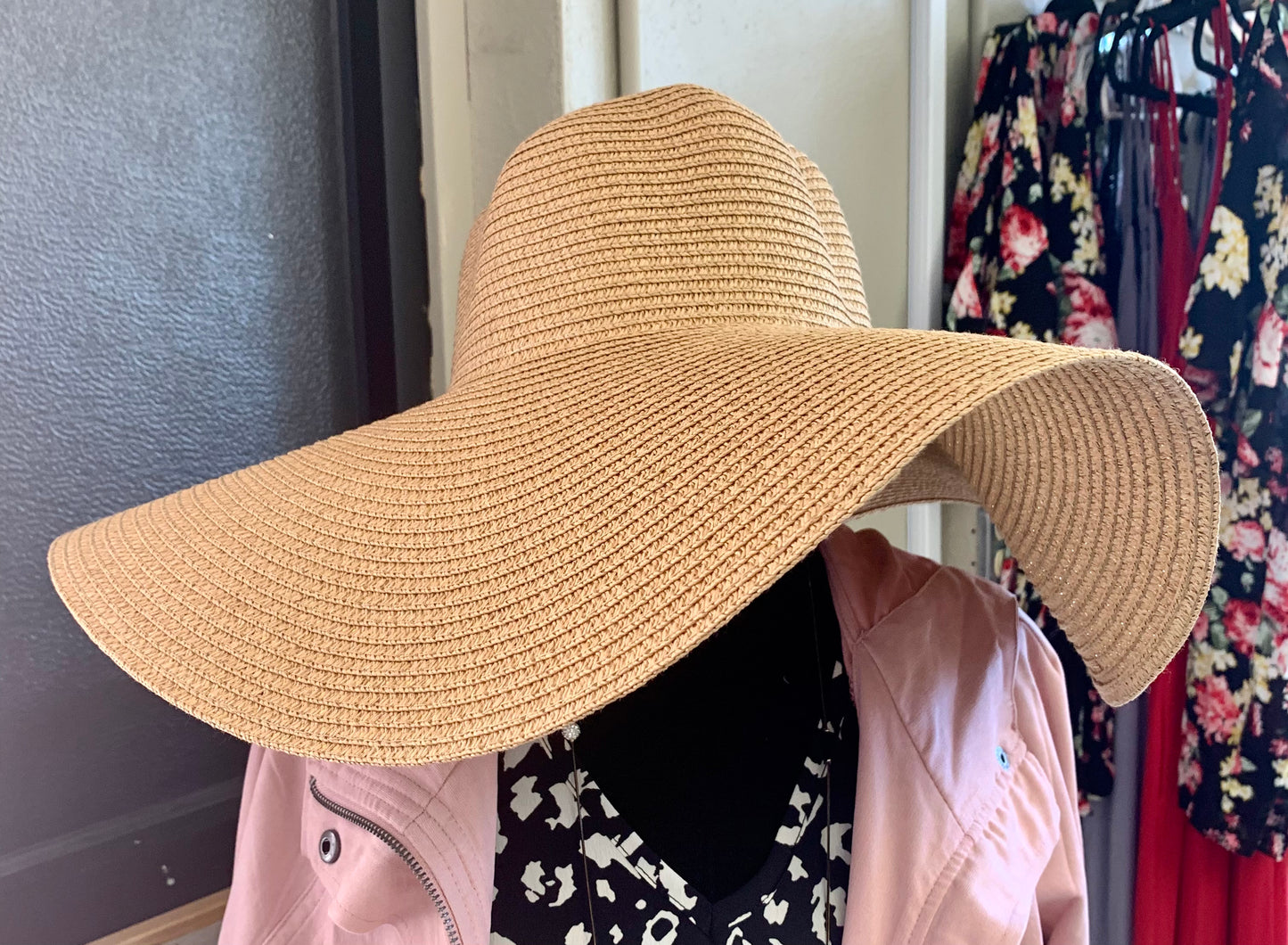 Plain Wide Floppy Hat
