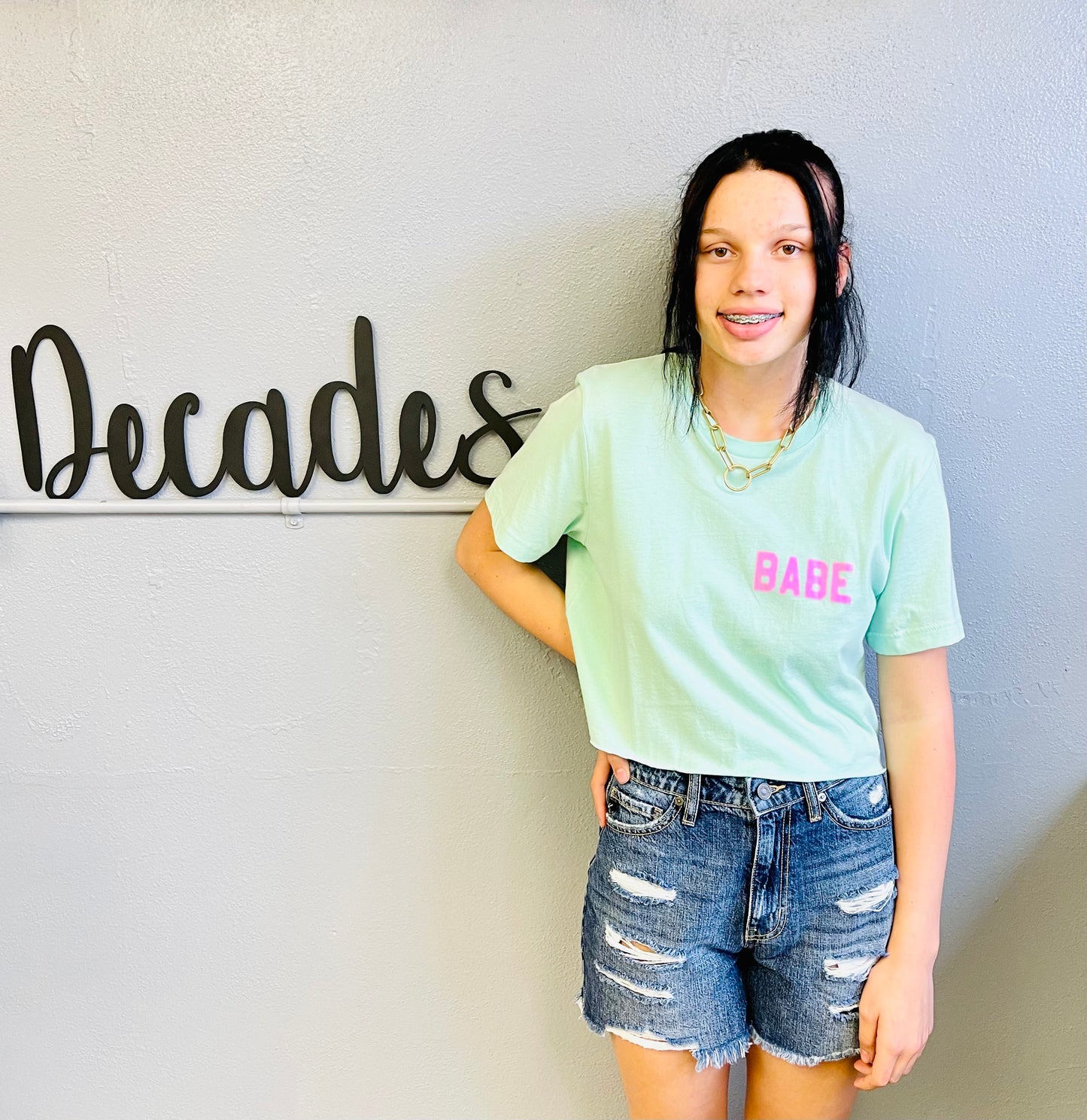 CANVAS TEE- “Babe”