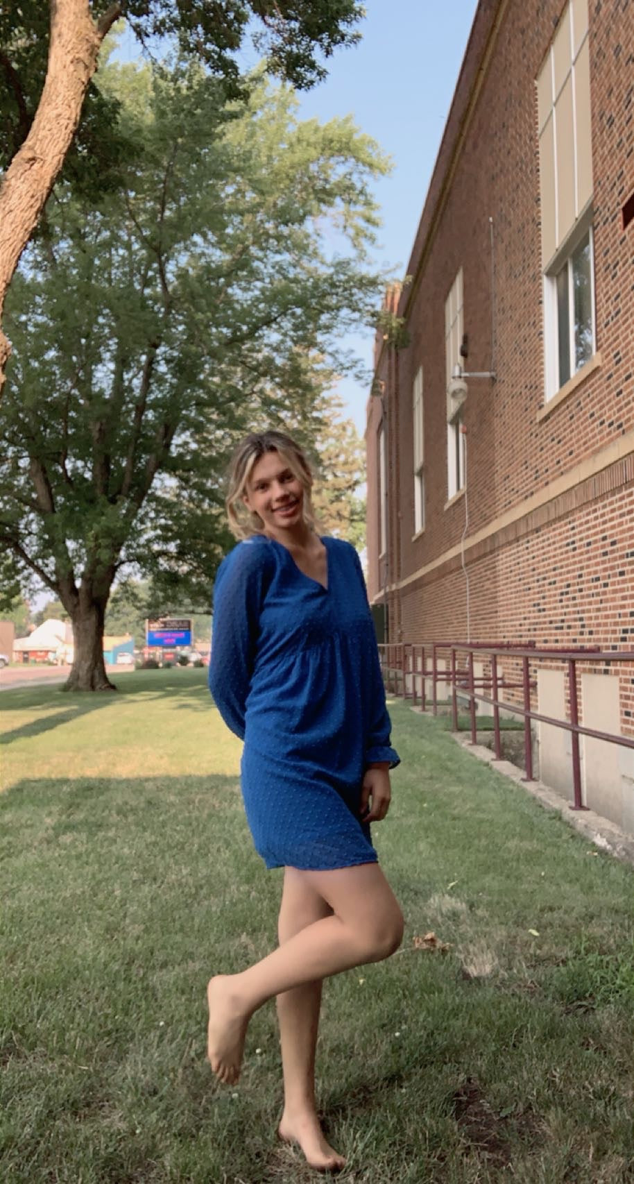 Staccato- Textured Dress