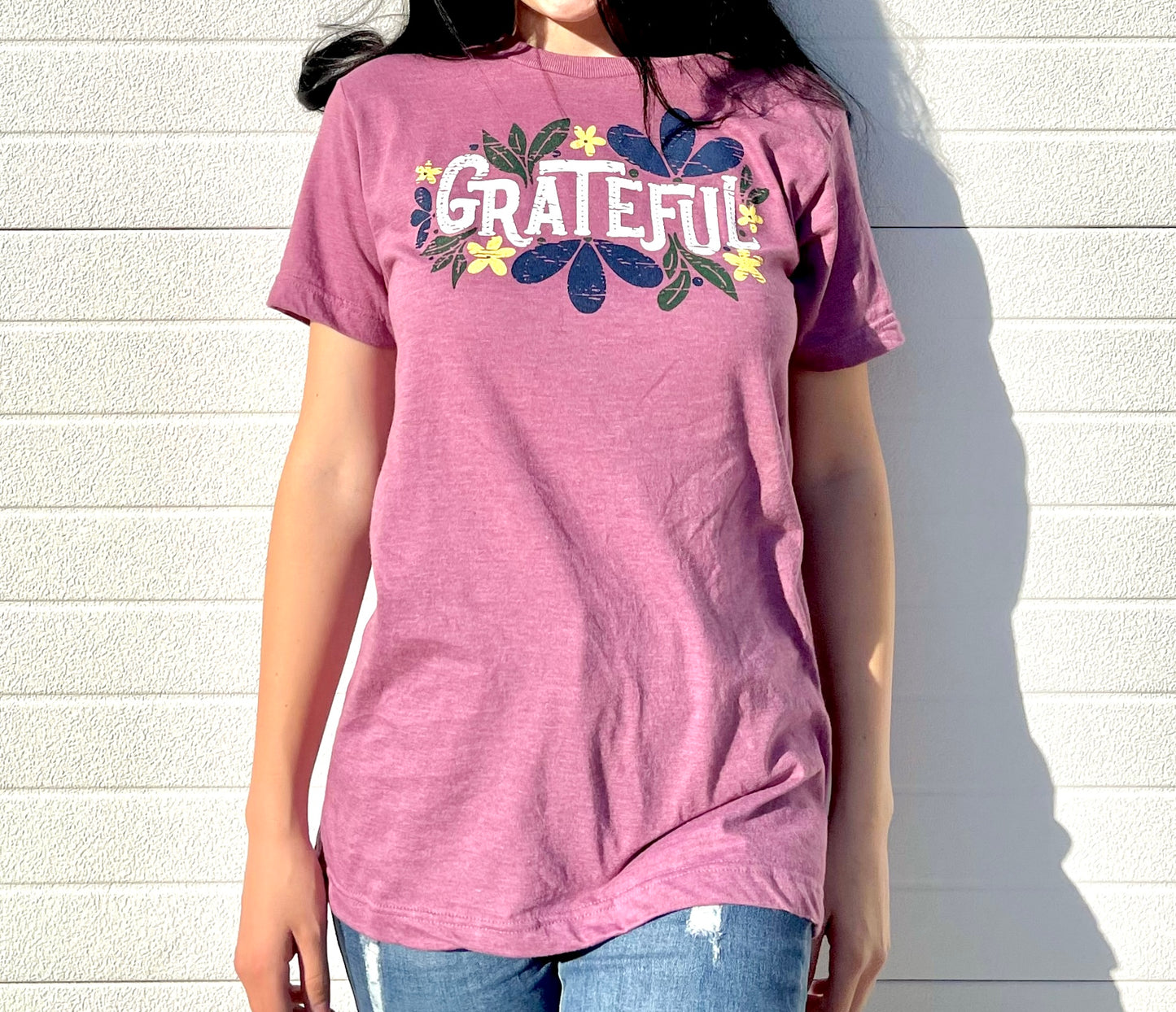 MINT ELEPHANT- “Grateful” Tee