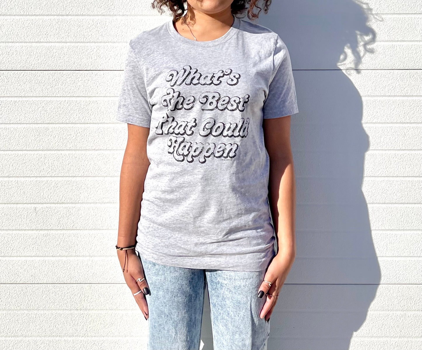 LEMON LORRAINES- "What's The Best That Could Happen" Graphic Tee