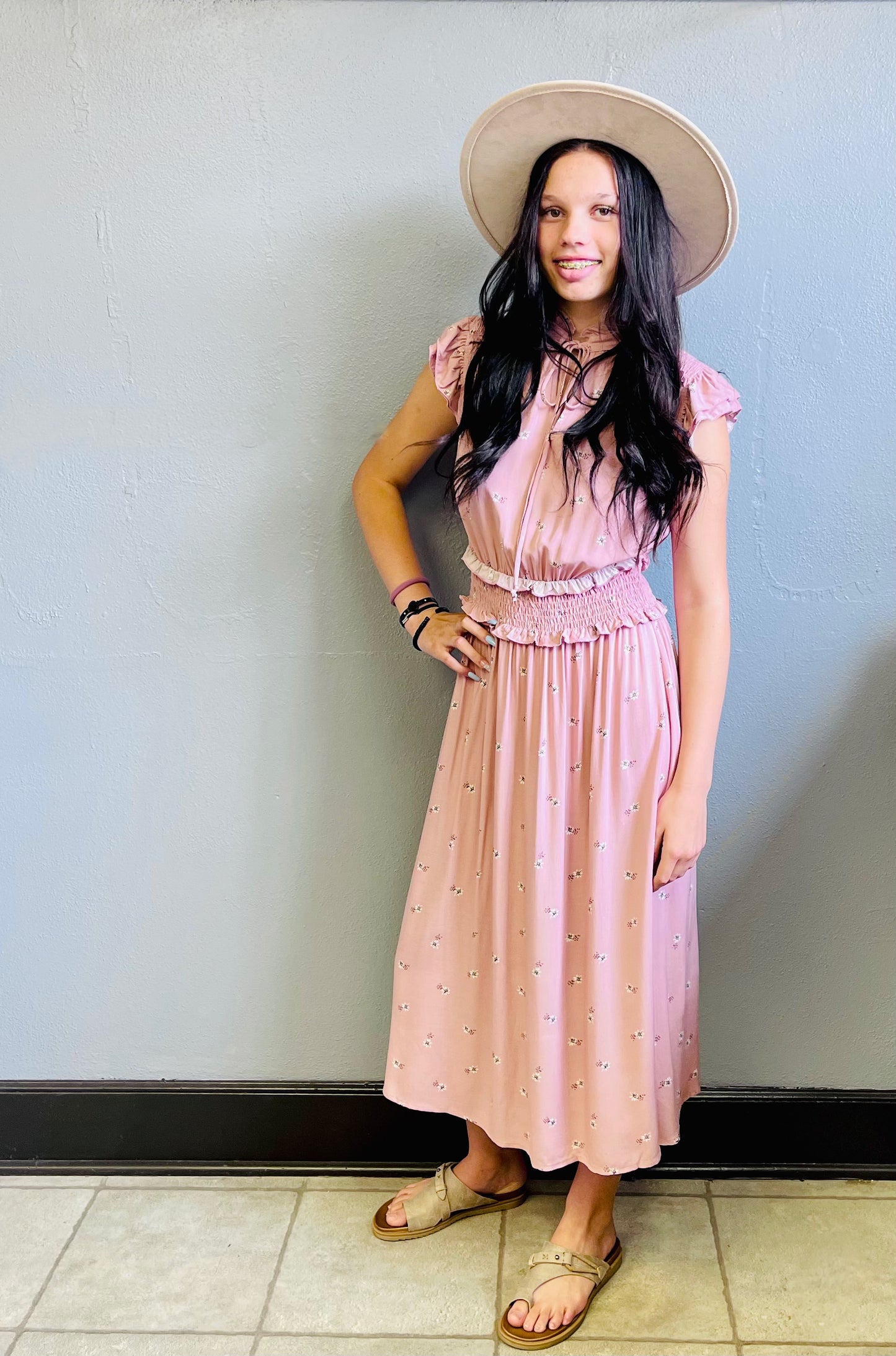 CES FEMME- Light Pink Dress